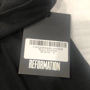 Reformation Black Dress - Chic Style